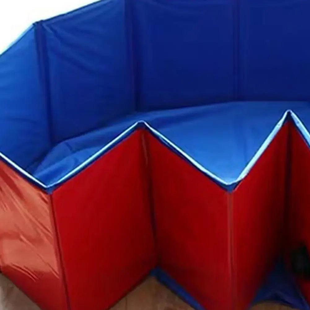 Portable Foldable Dog Pool for Outdoor Fun and Relaxation