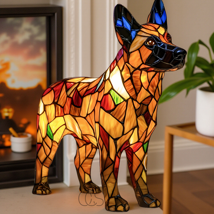 Warm Heart Night Light for Pets – Soft Glow for Comfort and Safety-Orizon Depot