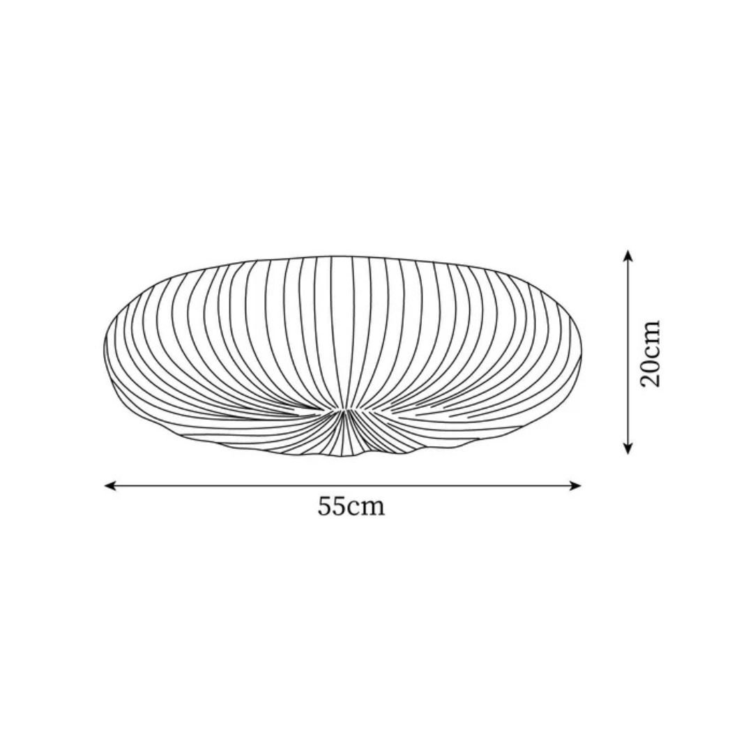 Modern LED Flush Mount Ceiling Light Fixture