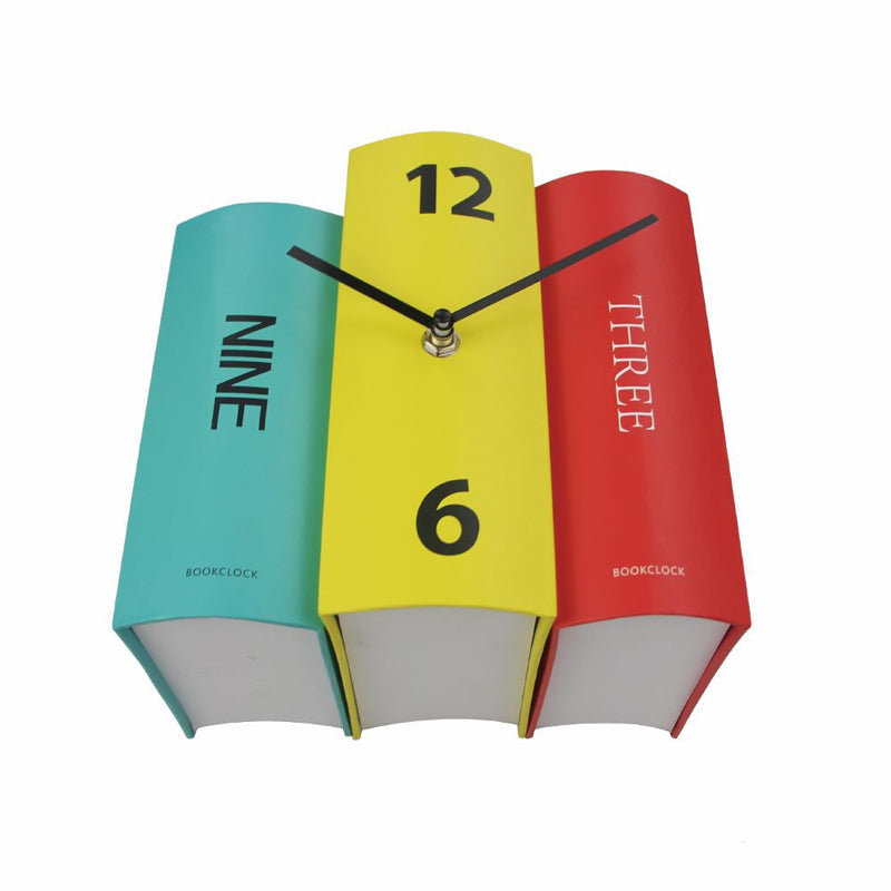 Book Clock - Unique Timepiece for Book Lovers and Readers-Orizon Depot