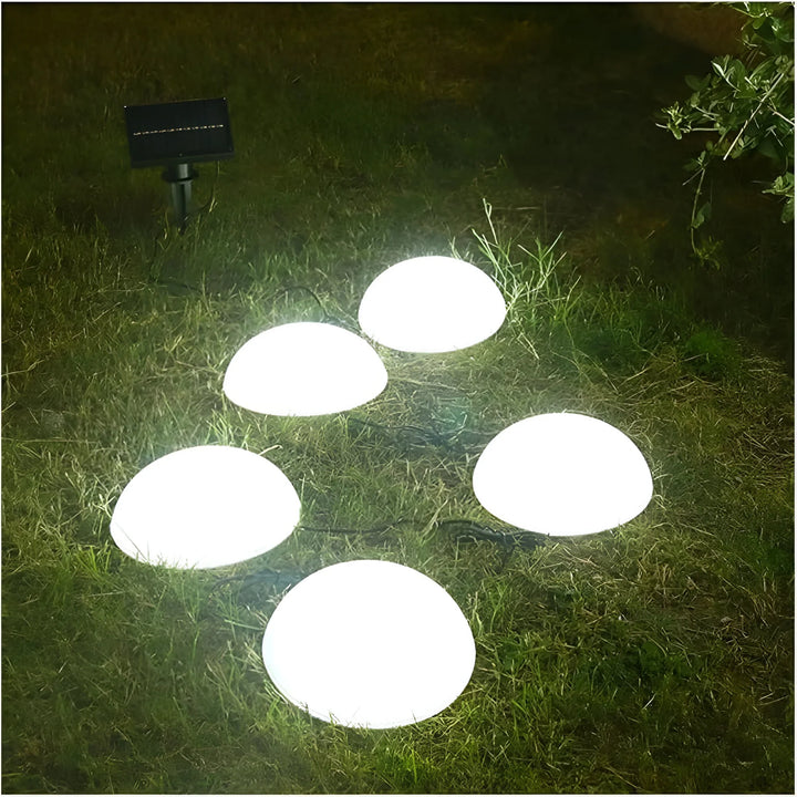 Solar Half-Sphere Garden Light for Outdoor Illumination-Orizon Depot