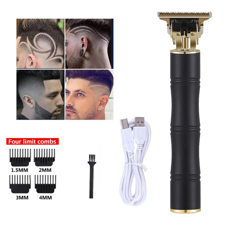 Electric Hair Clipper with T Blade for Precision Grooming-Orizon Depot