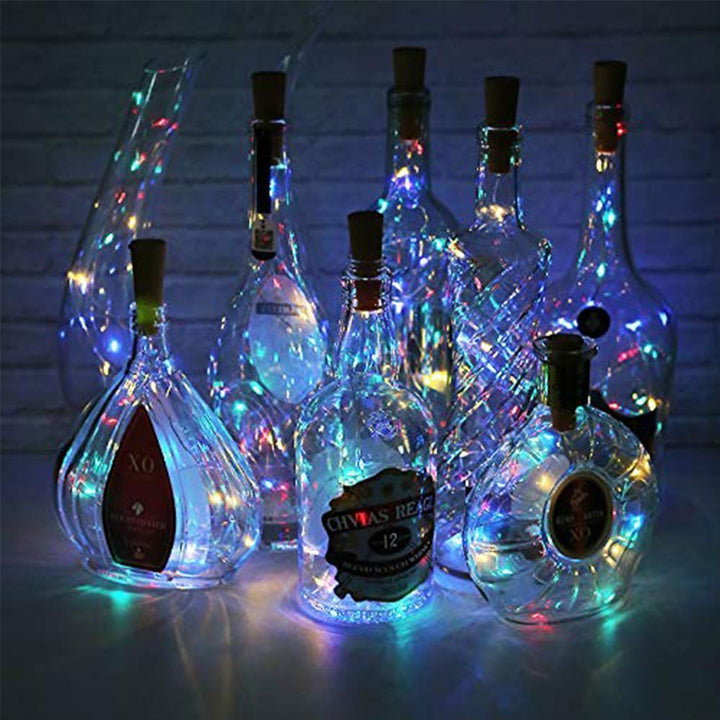 LED Wine Bottle Lamps Cork Night Light DIY Decoration - 5/10 PCS-Orizon Depot
