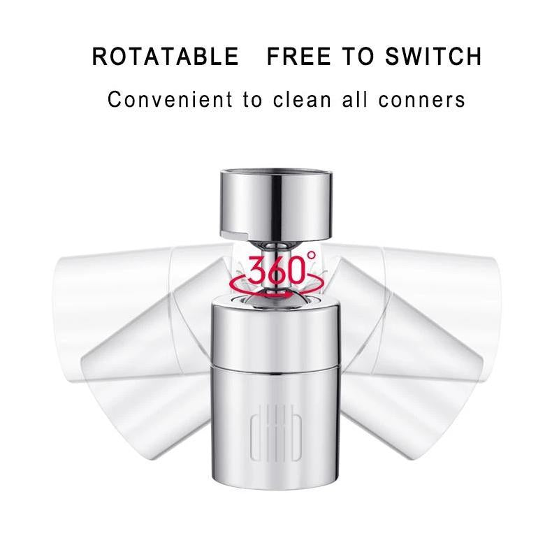 Rotatable Dual-Function Bubbler Faucet Head-Orizon Depot