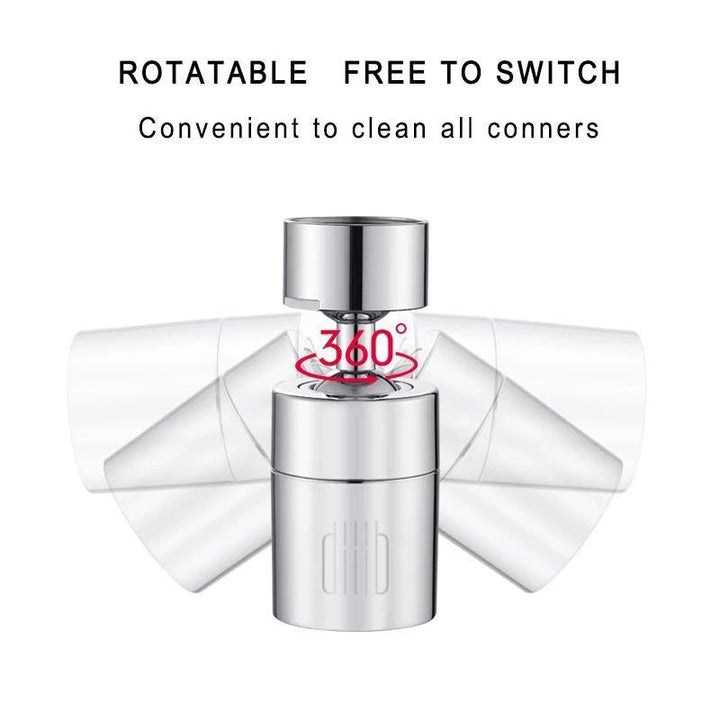 Rotatable Dual-Function Bubbler Faucet Head-Orizon Depot