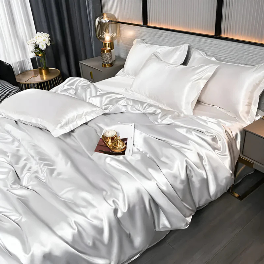 Premium Quality Silk Bedding for Luxurious Comfort-Orizon Depot