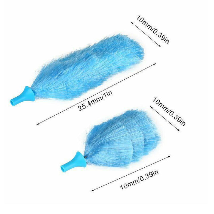 360° Rotating Electric Spin Duster with 2 Brushes for Easy Cleaning-Orizon Depot