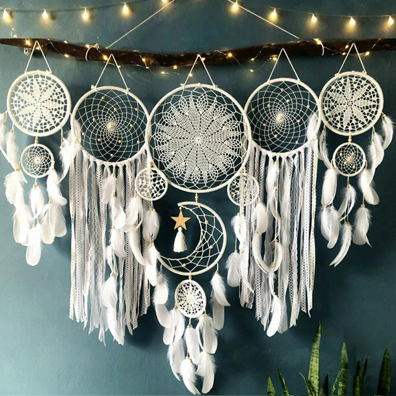 Bohemian Dreamcatcher Set for Home Decor and Spiritual Vibes-Orizon Depot