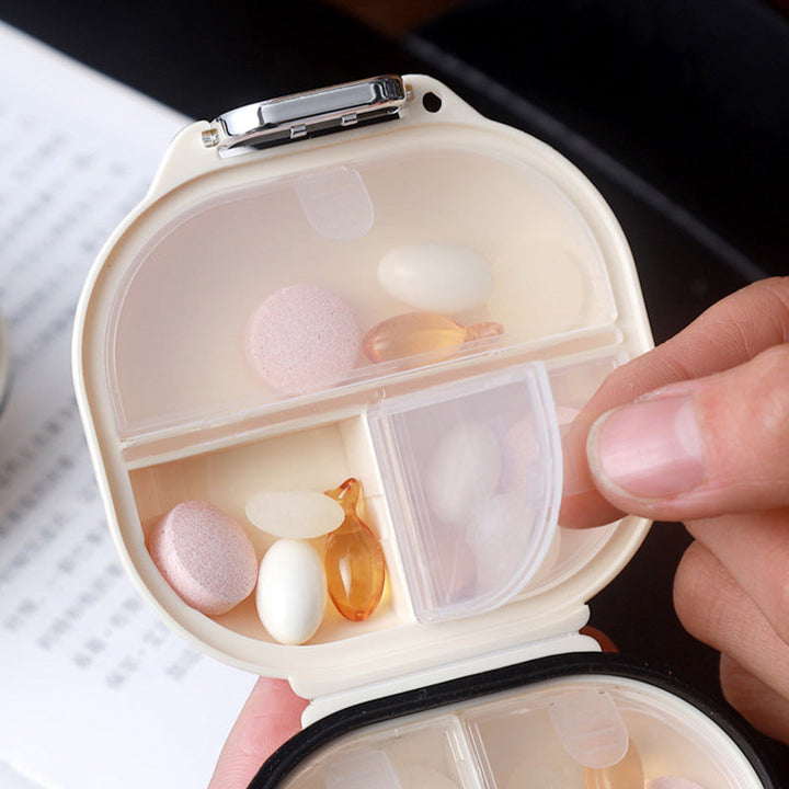 Portable Daily Pill Organizer for Convenient Medication Management-Orizon Depot