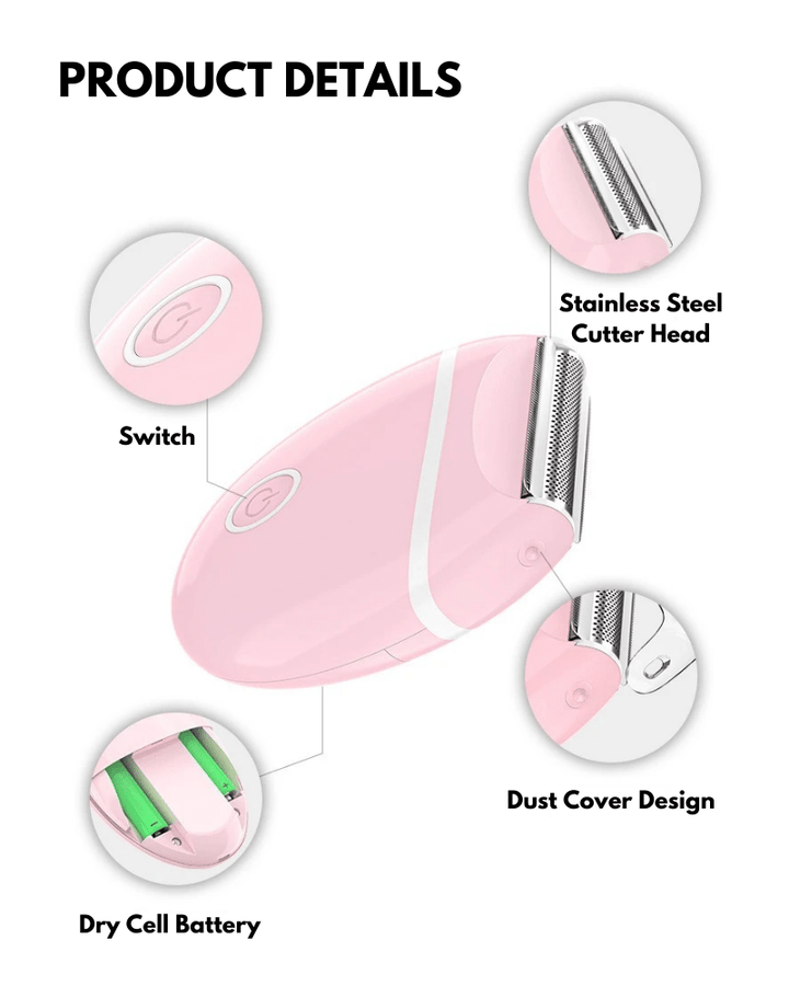 Lady Shaver 2.0 for Smooth and Effortless Hair Removal-Orizon Depot