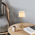 Rechargeable Cordless Brass LED Touch Dimmable Table Lamp-Orizon Depot