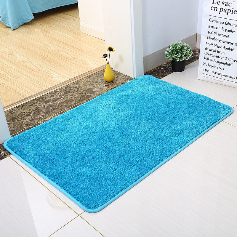 Solid Color Tufted Bath Mat, Non-Slip Design, Multiple Sizes Available-Orizon Depot