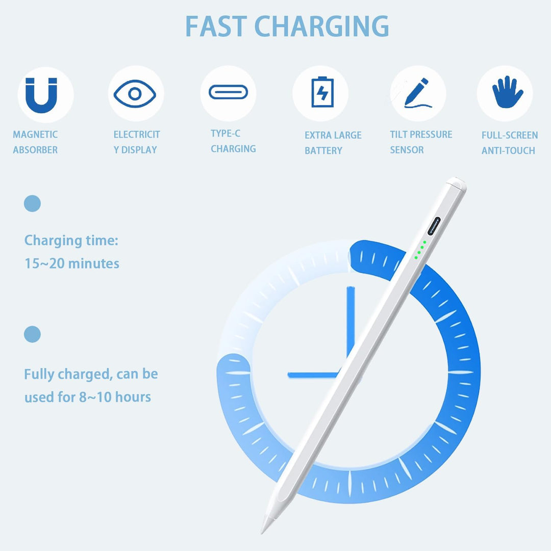 Universal Touch Stylus Pen for Tablets - Lightweight & Durable