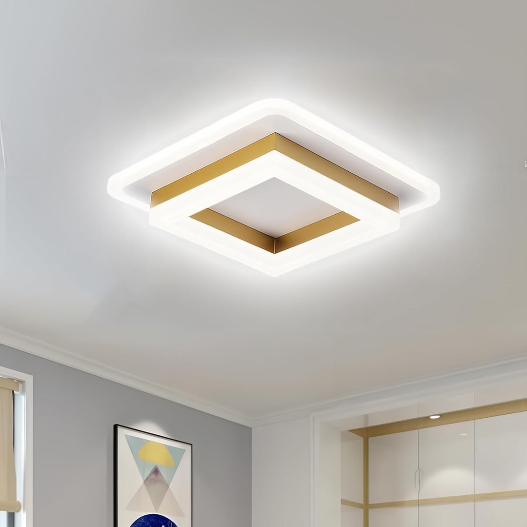 Modern Square LED Ceiling Light | Stylish Flush Mount Fixture