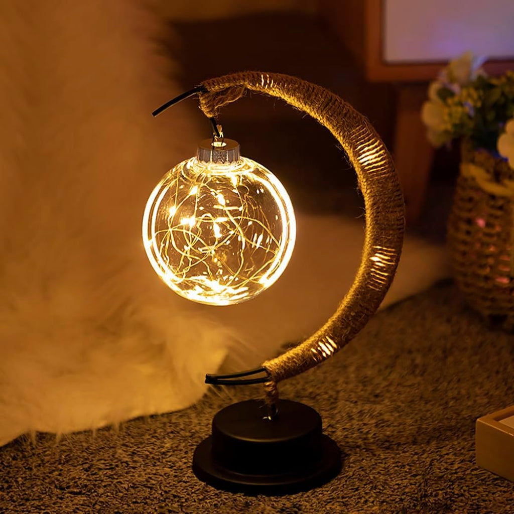 Enchanting Lunar Moon Lamp – Unique Night Light for Bedrooms & Living Spaces-Orizon Depot