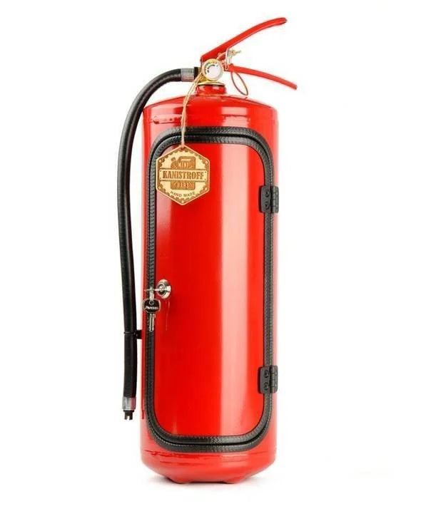 Discreet Fire Extinguisher with Hidden Drink Compartment