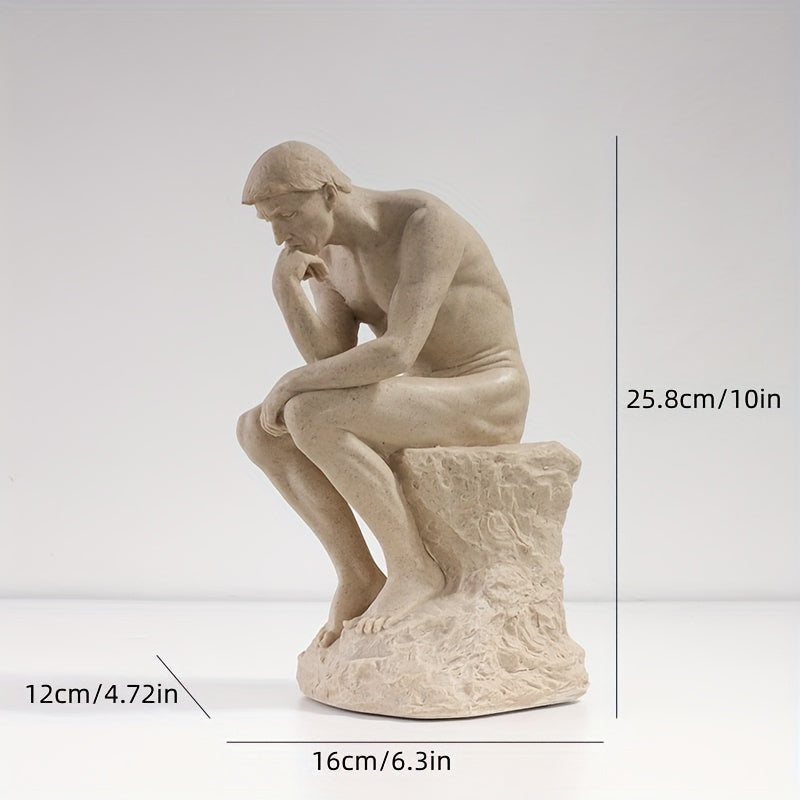 Creative Character Sculpture - Unique Thinker Decoration for Home-Orizon Depot