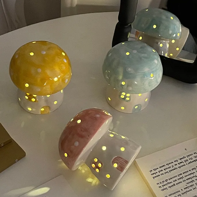 Aesthetic Mushroom Night Light for Home Decor and Relaxation-Orizon Depot