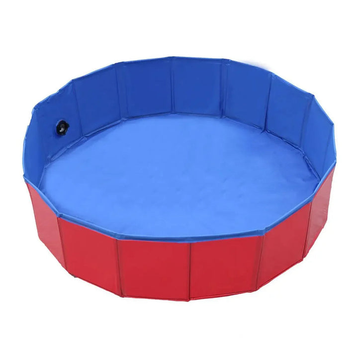 Portable Foldable Dog Pool for Outdoor Fun and Relaxation