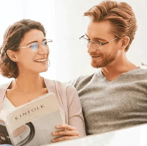 Progressive Reading Glasses with High Hardness and Anti-Blue Light Filter-Orizon Depot
