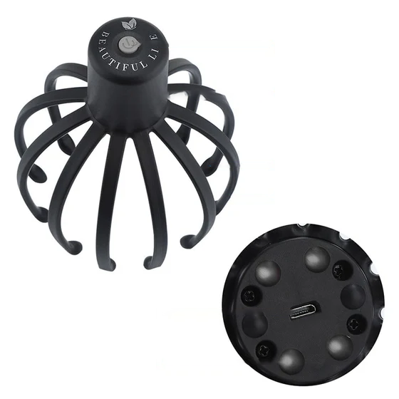 Octopus Head Massager for Relaxation and Stress Relief-Orizon Depot