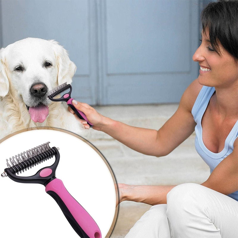 Pet Care Grooming Brush for Dogs and Cats-Orizon Depot