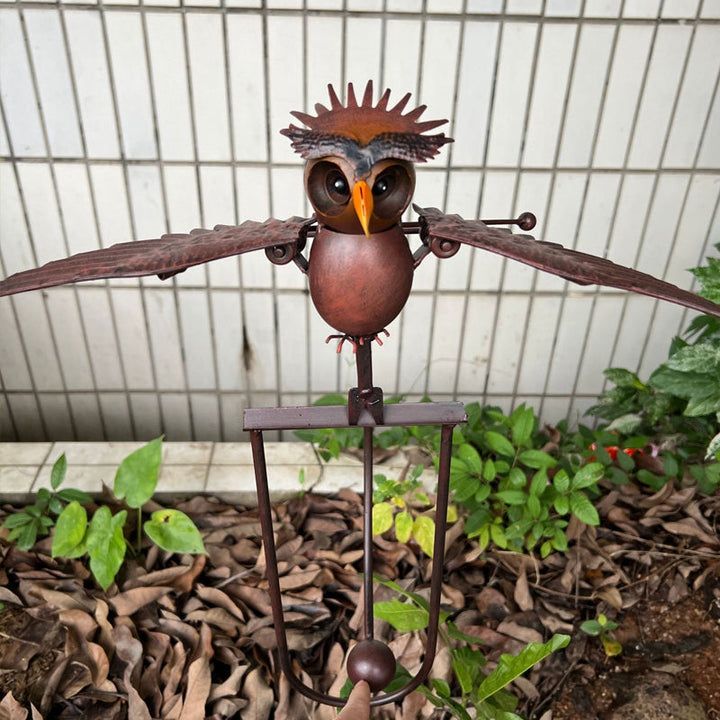 Garden Art Bird Patio Decor for Outdoor Spaces-Orizon Depot