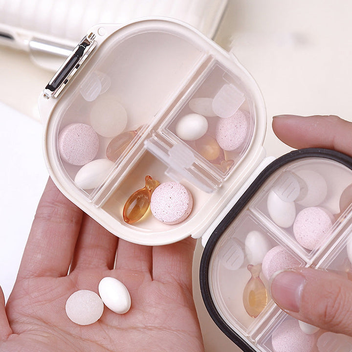 Portable Daily Pill Organizer for Convenient Medication Management-Orizon Depot
