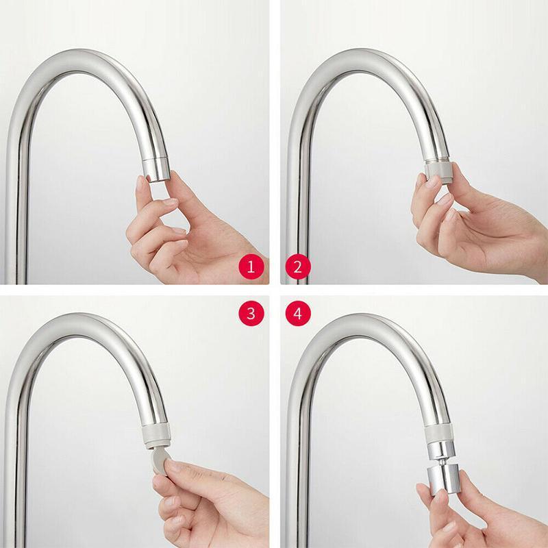 Rotatable Dual-Function Bubbler Faucet Head-Orizon Depot