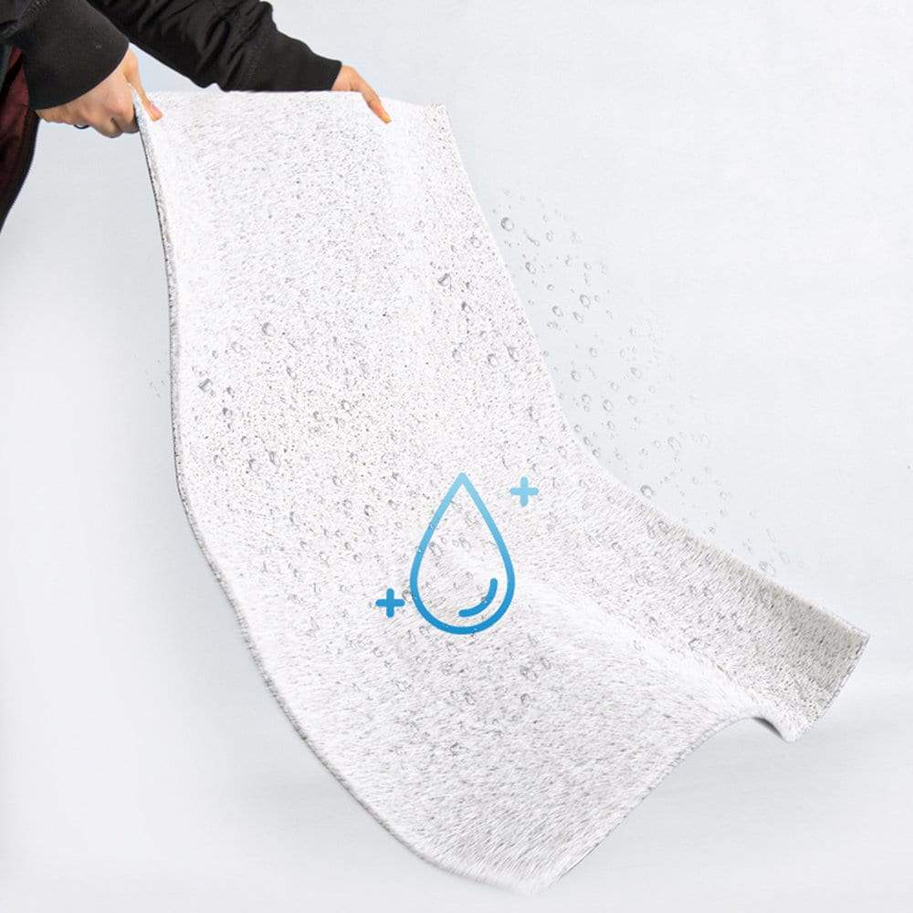 Water Lily PVC Entrance Mat for Home and Office Use-Orizon Depot