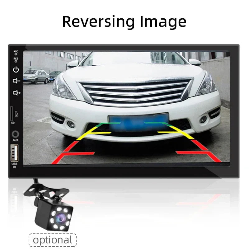 7-Inch Car Stereo Head Unit with CarPlay, Android Auto, Bluetooth-Orizon Depot