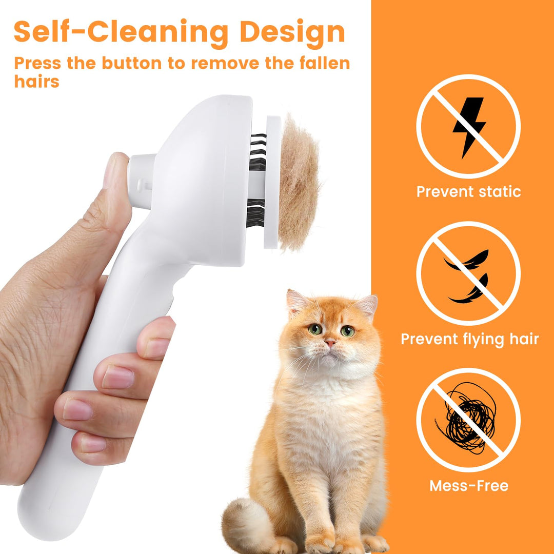 Pet Steam Brush for Cats and Dogs