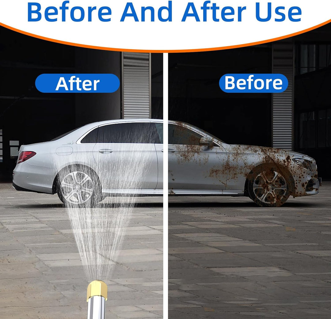 High-Pressure Car Wash Spray Nozzle for Water Hose