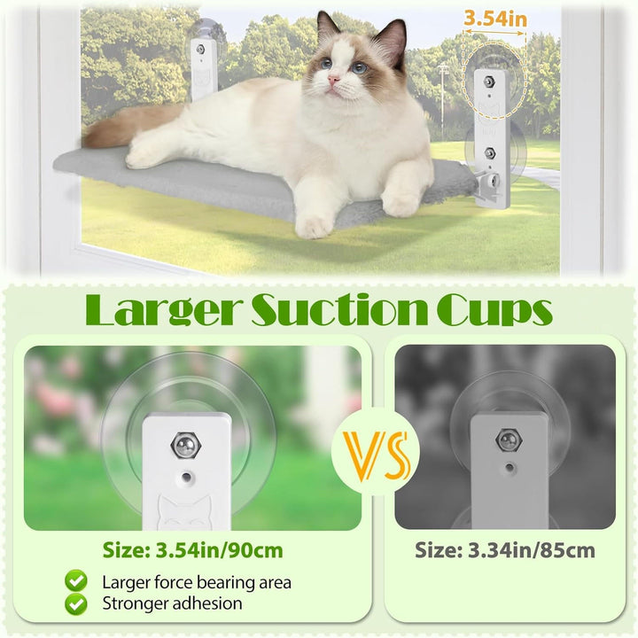 Window Cat Hammock for Cozy Indoor Relaxation