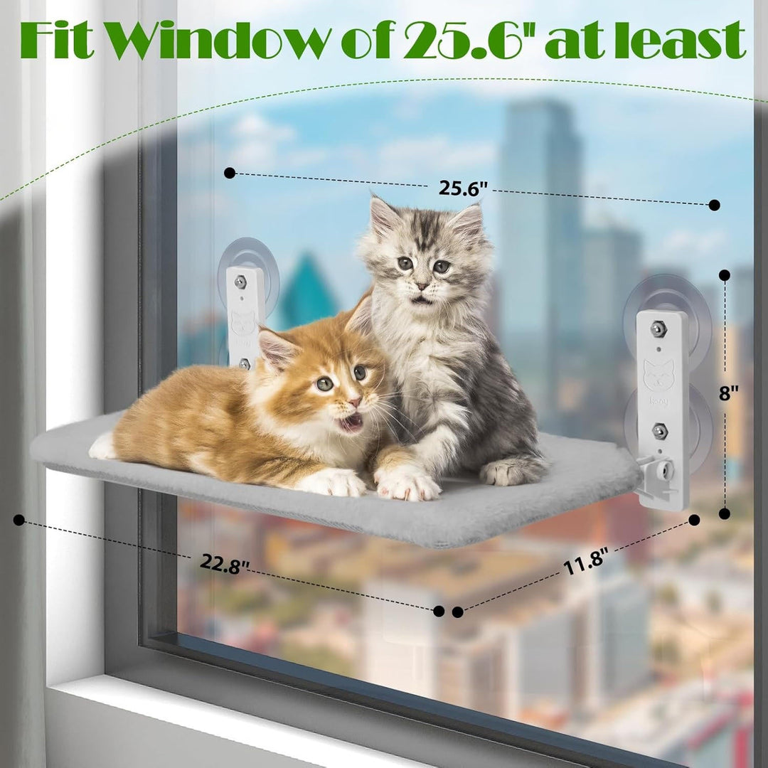 Window Cat Hammock for Cozy Indoor Relaxation