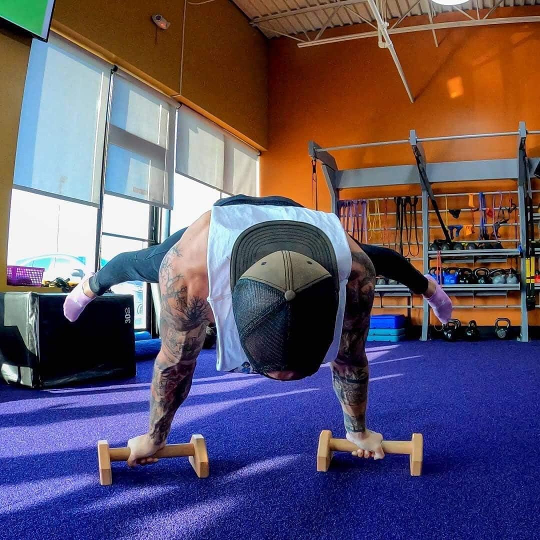 Sturdy Push-Up Stands for Calisthenics Training and Fitness-Orizon Depot