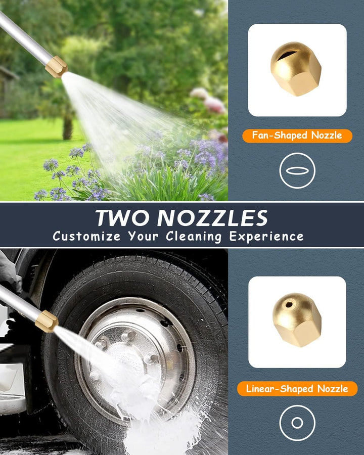 High-Pressure Car Wash Spray Nozzle for Water Hose