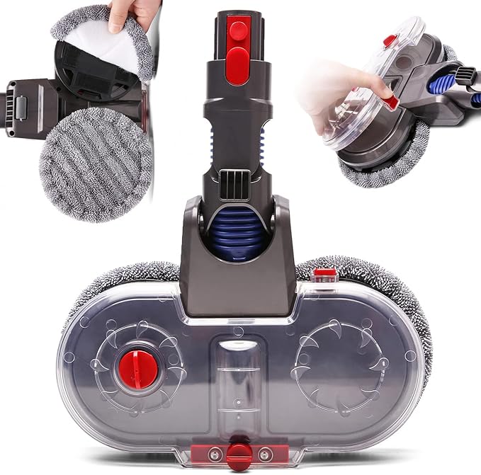 Slim Electric Mop Head - Cordless Cleaning Tool for Easy Use-Orizon Depot