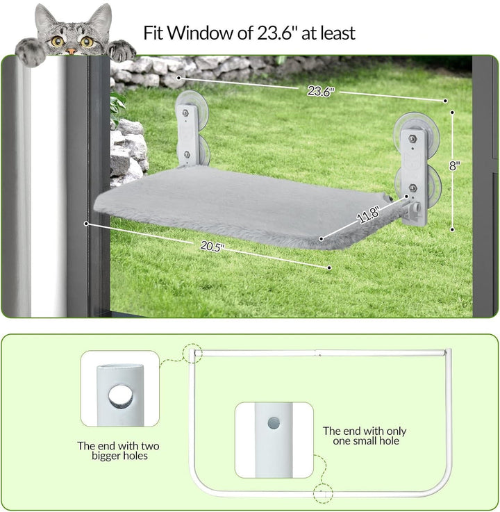 Window Cat Hammock for Cozy Indoor Relaxation