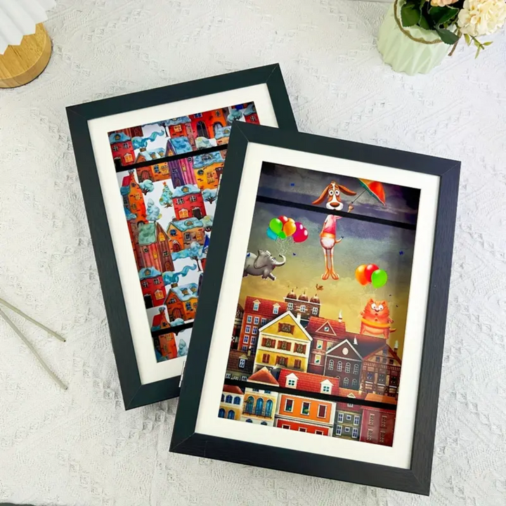 Kids' Art Projects Display Frame for Creative Artwork Storage-Orizon Depot