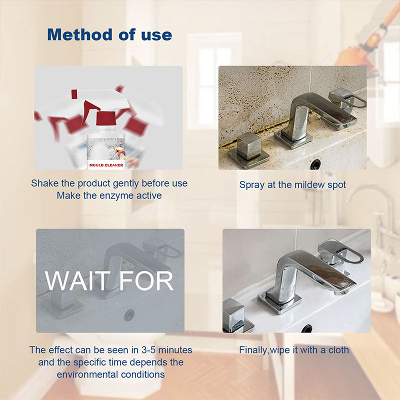 Fast-Acting Mold Cleaner Foam Deodorant Spray for Decontamination-Orizon Depot