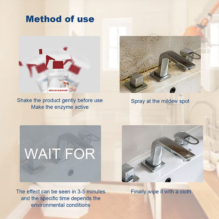 Fast-Acting Mold Cleaner Foam Deodorant Spray for Decontamination-Orizon Depot