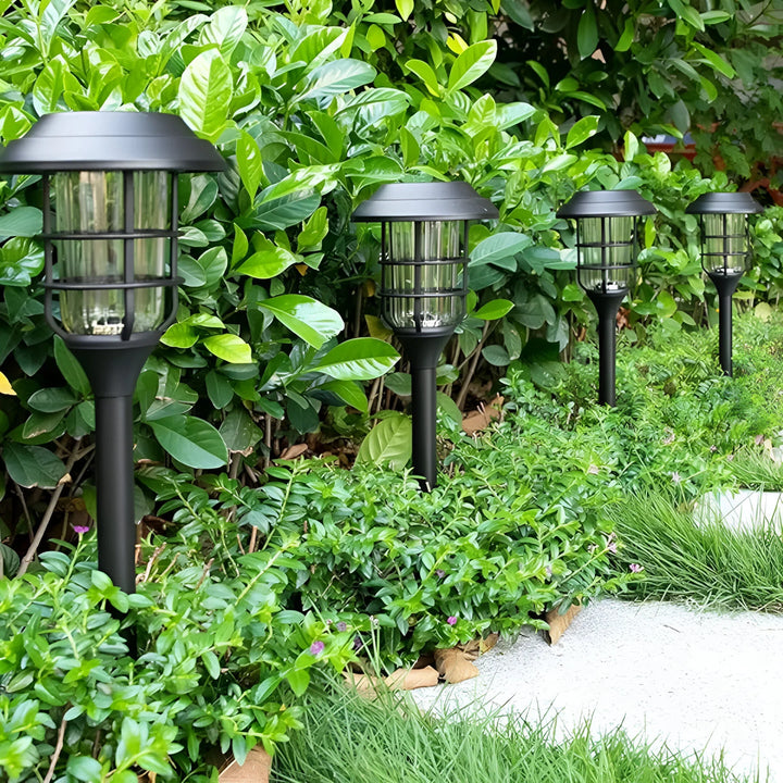 Solar Garden Light Set – 6-Pack Outdoor Solar Lanterns-Orizon Depot