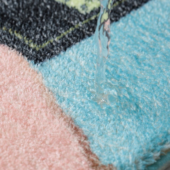Floral Design Bath Mat for a Cozy Bathroom Decor-Orizon Depot