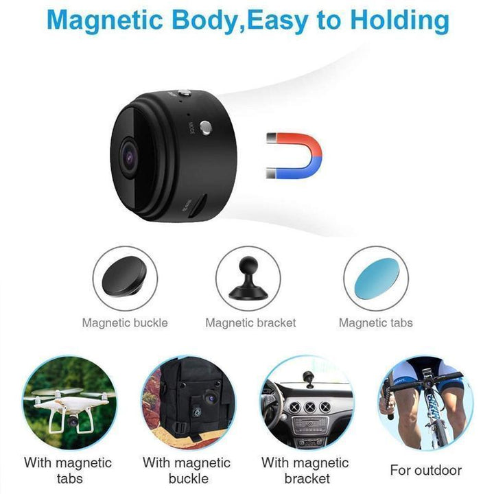 1080p Magnetic WiFi Mini Security Camera-Orizon Depot