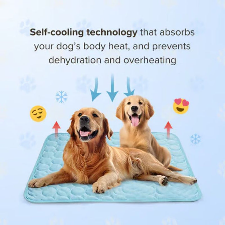 Cooling Mat for Dogs - 4x More Effective Pet Comfort Solution-Orizon Depot