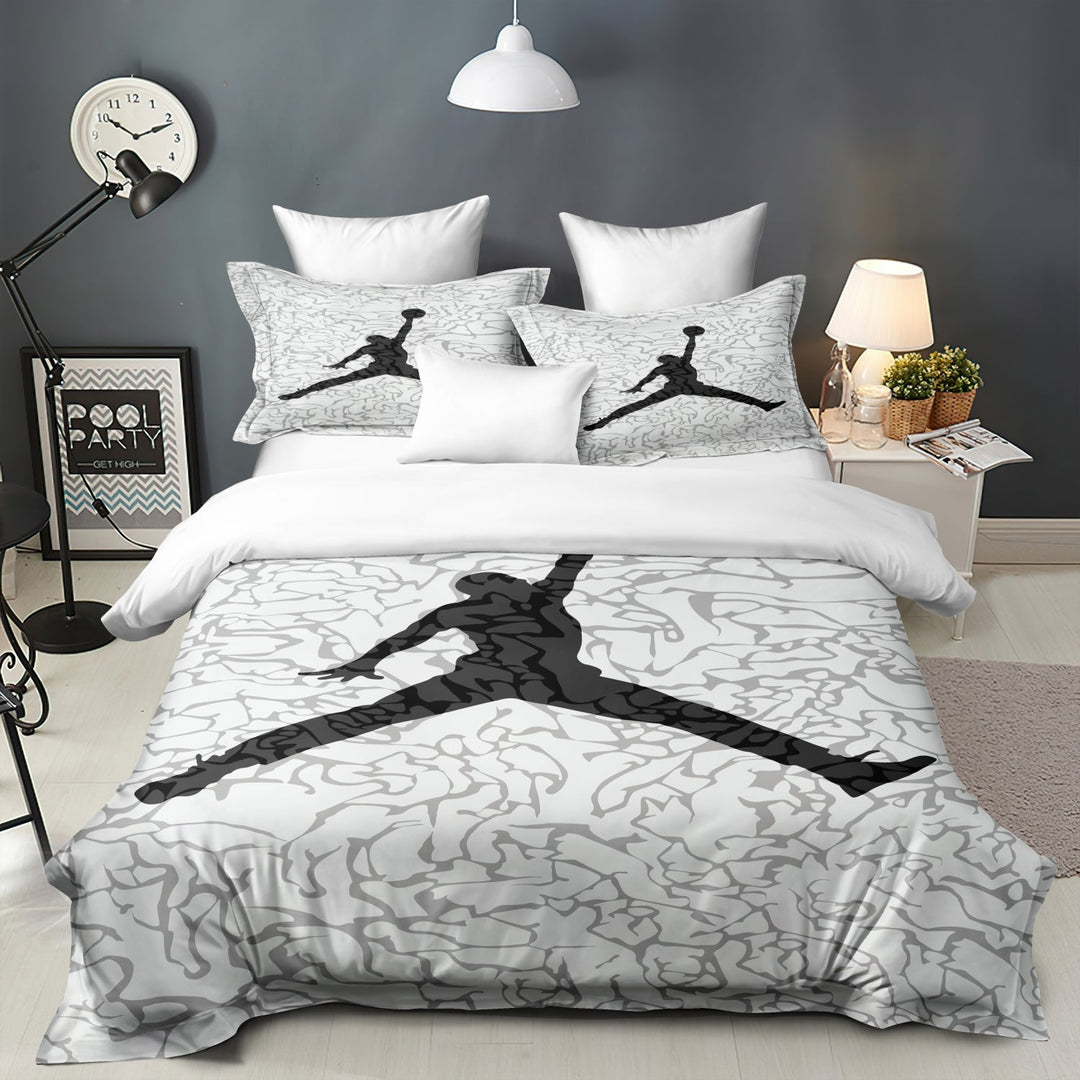 Soft Basketball Bed Linen Set - Cozy Bedding for Sports Lovers-Orizon Depot