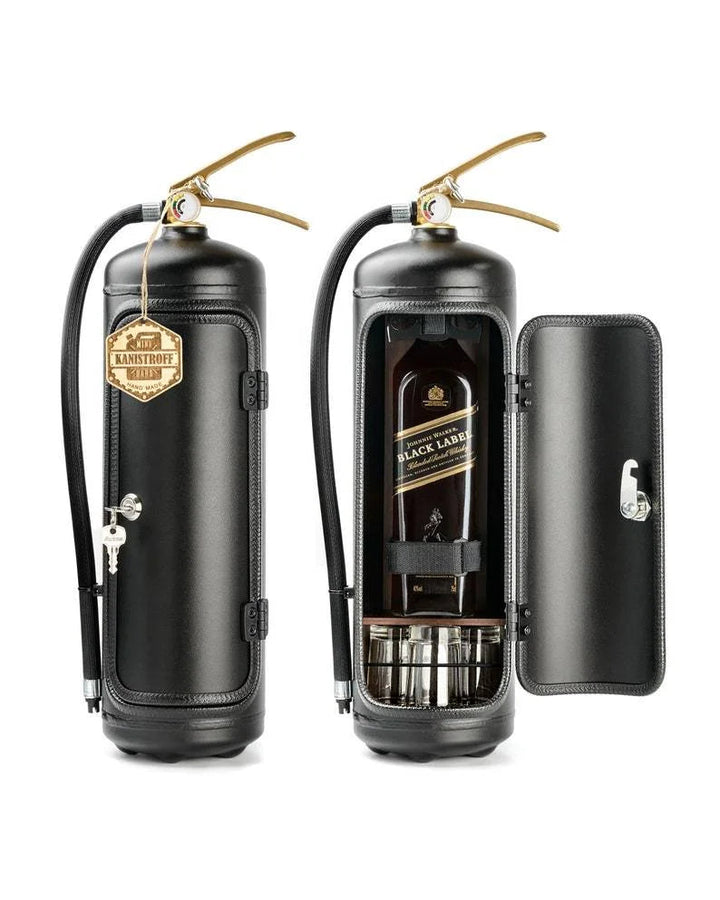 Discreet Fire Extinguisher with Hidden Drink Compartment