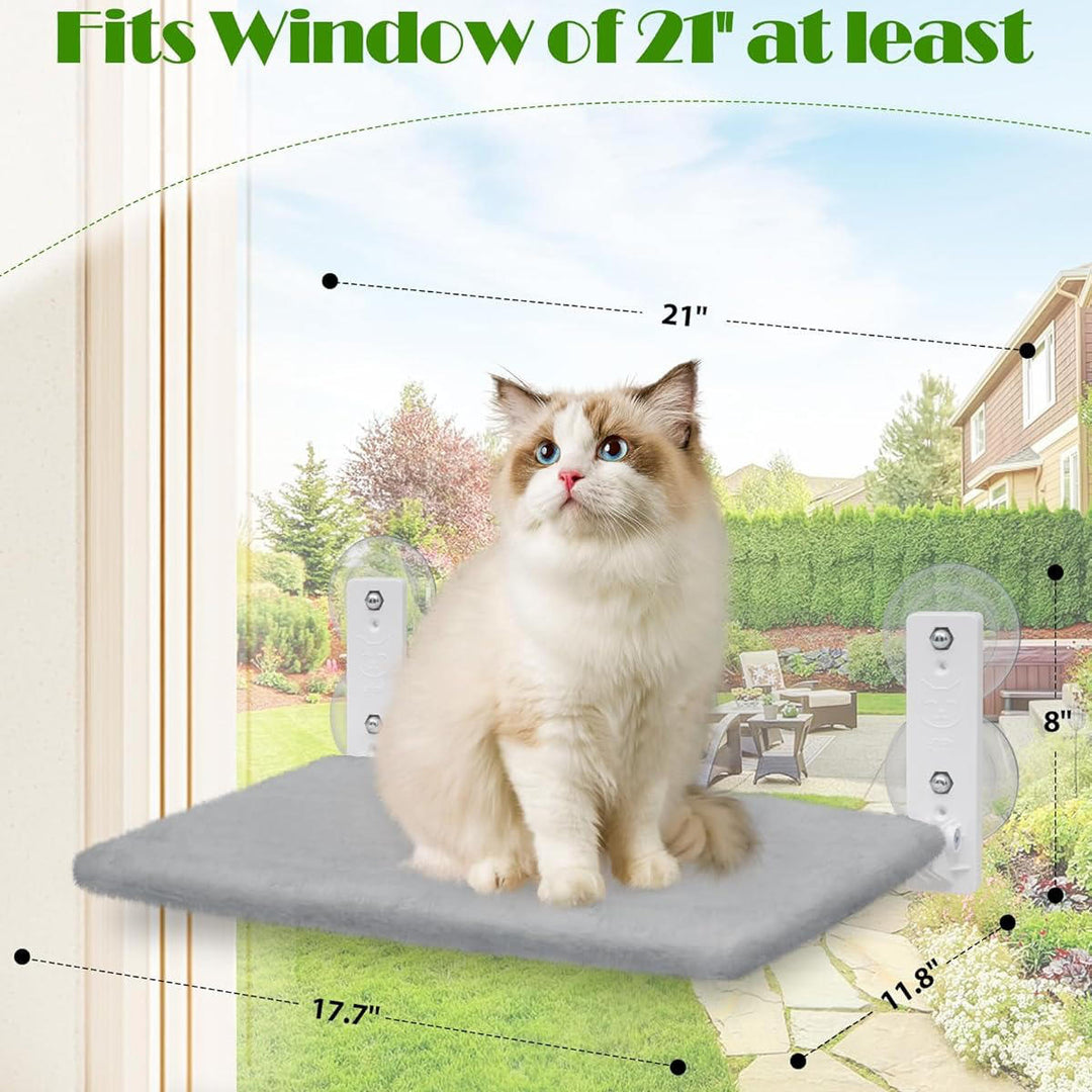 Window Cat Hammock for Cozy Indoor Relaxation