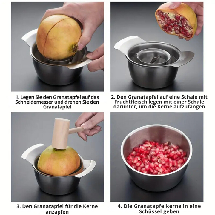 Pomegranate Deseeding Kit | Clean and Mess-Free Tool